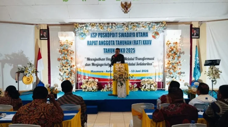 Wabup Sikka Minta Koperasi Perkuat Peran Pemberdayaan Masyarakat