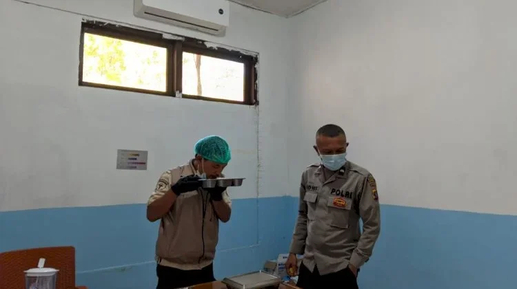 Tim Food Security Polres Manggarai Pastikan Menu MBG Aman dan Layak Konsumsi