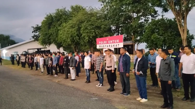 Ratusan Personel Gabungan Siaga Amankan Kunjungan Kerja Wakil Presiden RI di Ende