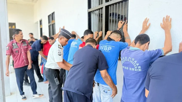 Lapas Ende Sita Sejumlah Barang Terlarang dari Blok Hunian