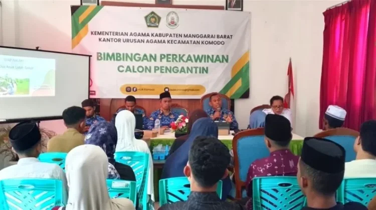 KUA Komodo Bekali Calon Pengantin, Perkuat Ketahanan Keluarga dan Cegah Stunting
