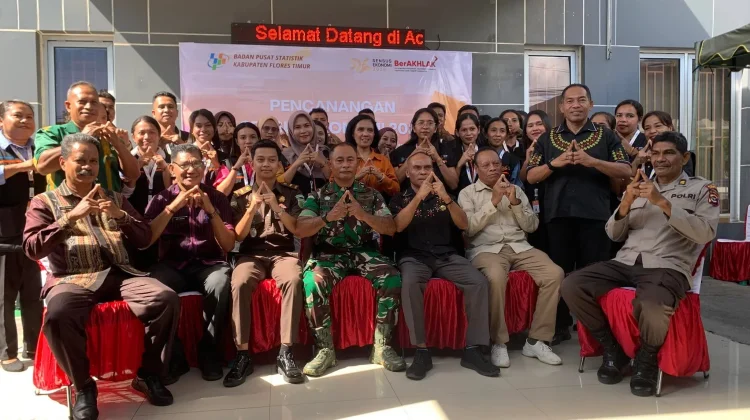 Wabup Flores Timur Ajak Warga Berikan Data Jujur dalam SE2026