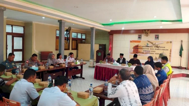Kemenag Sikka Gelar Rakor Persiapan Kedatangan Jemaah Haji