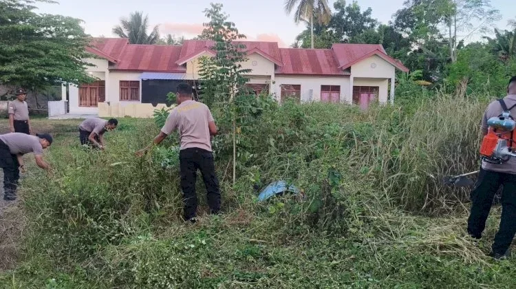Polres Sikka Hijaukan Nita Sambut Hari Bhayangkara Ke-80