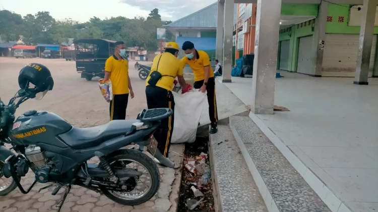 Polres Nagekeo Gelar Aksi Bersih Lingkungan di Danga