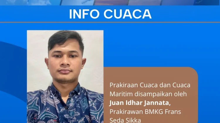 BMKG Prediksi Cuaca Cerah Berawan NTT Besok