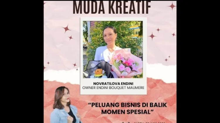 Saat Valentine dan Wisuda Tiba Endini Bouquet Kebanjiran Order