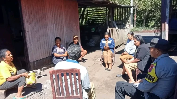 Bhabinkamtibmas Kelurahan Susu Intensif Sambangi Warga