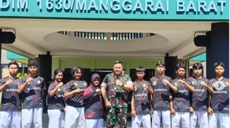 10 Atlet LEMKARI Kodim 1630/Manggarai Barat Siap Berlaga di Kejurda NTT