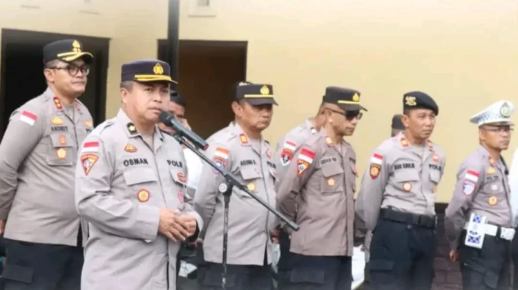 Wakapolres Ngada Tekankan Disiplin dan Kesederhanaan