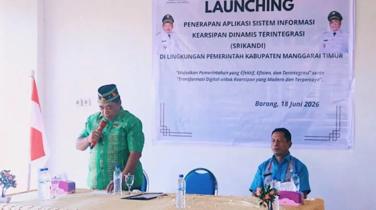 Manggarai Timur Luncurkan SRIKANDI, Percepat Transformasi Digital Birokrasi