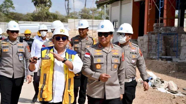 Kapolda NTT Tinjau Progres Pembangunan Sekolah Rakyat di Kupang NTT