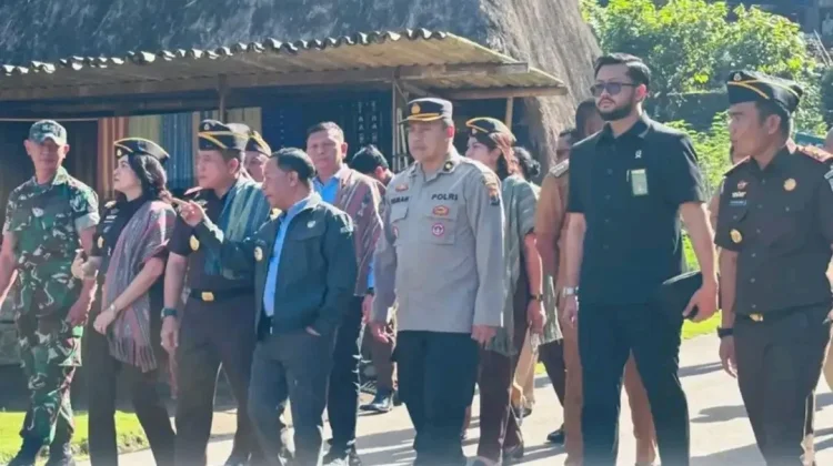 Bangun Sinergitas Antar Instansi, Wakapolres Ngada Hadiri Kunjungan Kajati NTT