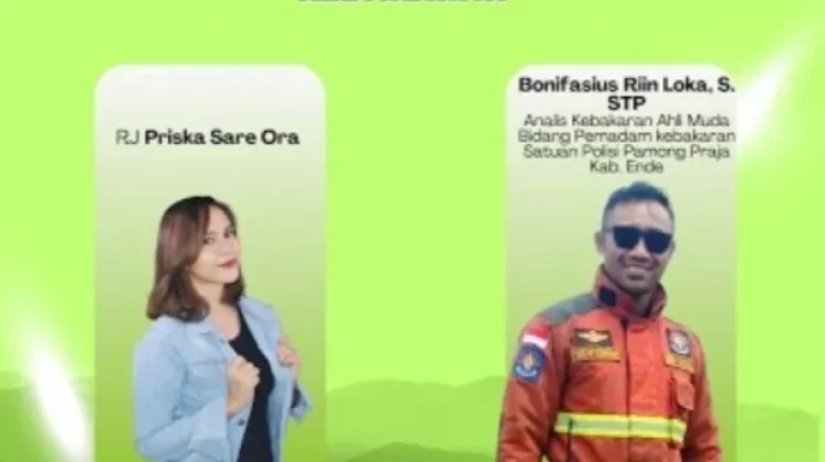 Damkar Ende Ungkap Penyebab Kebakaran Terbanyak Berawal dari Kelalaian