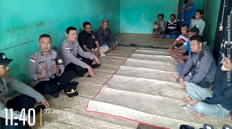 Call Center 110 Bantu Redam Konflik Batas Tanah di Manggarai
