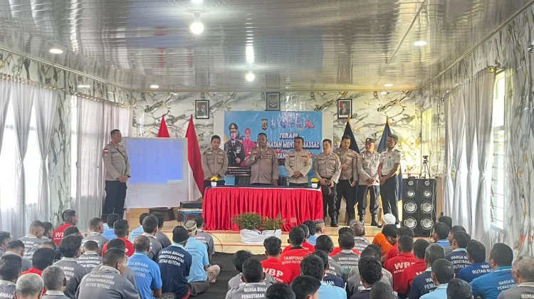 Polres Manggarai Gelar Terapi USEFT bagi Warga Binaan Rutan Ruteng