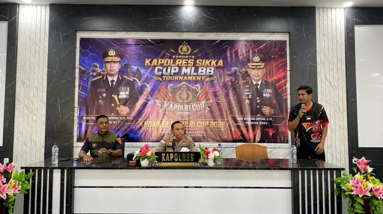 Polres Sikka Gelar Turnamen E-Sports Kapolri Cup 2026 Resmi
