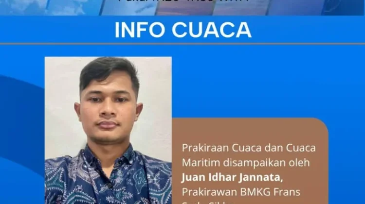 Cuaca Cerah Berawan Dominasi Flores, BMKG Ingatkan Warga