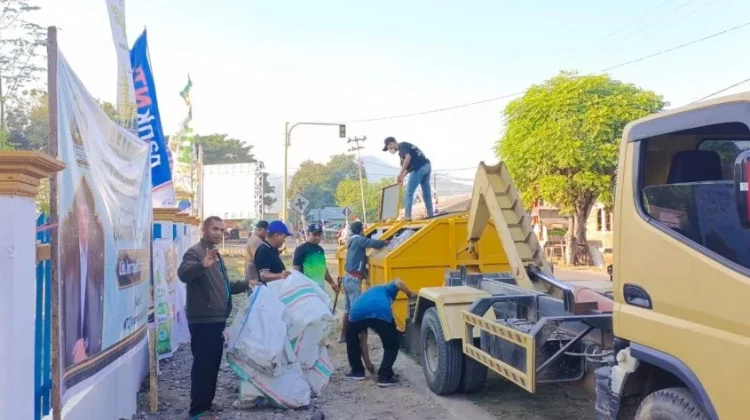 Kemenag Nagekeo dan Trash Hero Gelar Aksi Bersih Sambut Penutupan MTQ XXXI NTT
