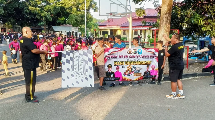 Polres Manggarai Barat Semarakkan Hari Bhayangkara ke-80 dengan Olahraga