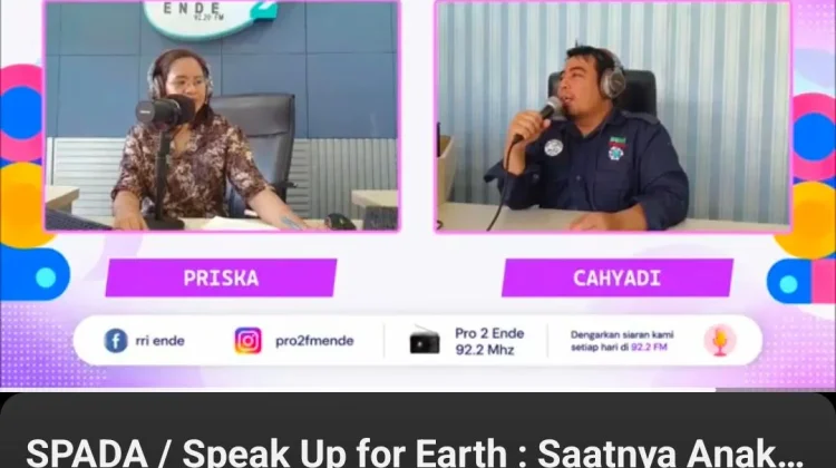 Anak Muda Ende Diajak Jadi Garda Terdepan Pelestarian Lingkungan