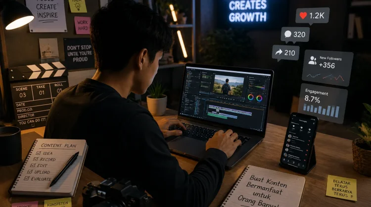 Pitalocka Tekankan Konsistensi Kunci Sukses Berkarya Digital