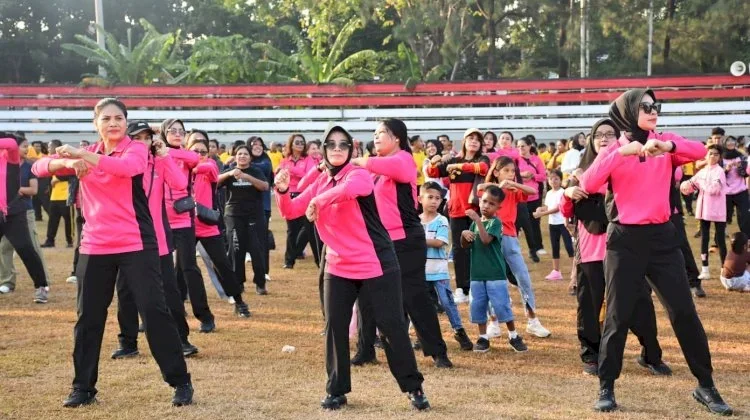Semarak HUT Bhayangkara Ke-80, Polda NTT Pererat Sinergi lewat Olahraga Bersama
