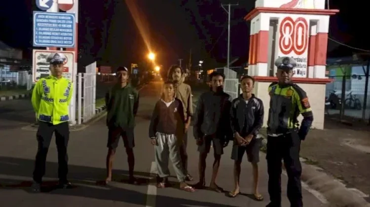 Polres Manggarai Intensifkan Patroli Malam, Cegah Balap Liar dan Knalpot Brong