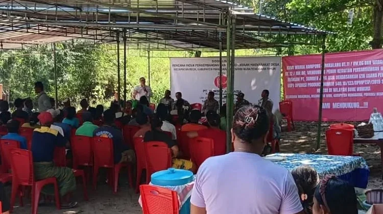 Sosialisasi Tambang Mangan di Reok, Perkuat Komunikasi Perusahaan dan Masyarakat