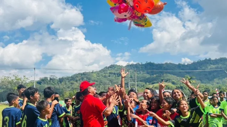 Bupati Manggarai Buka Pekan Olahraga Anak U-15 Kecamatan Cibal, Dorong Anak Sportif