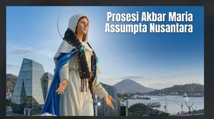 Keuskupan Labuan Bajo Gelar Prosesi Maria Assumpta Nusantara Selama Sebulan
