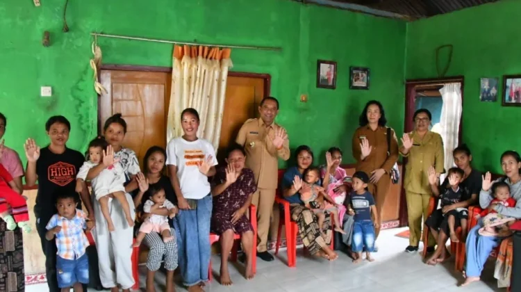 Bupati Hery Nabit Tinjau DAHSAT Compang Dalo, Perkuat Upaya Penurunan Stunting