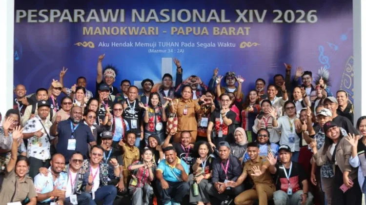 Kontingen NTT Raih Tiga Emas dan Dua Perak di Pesparawi Nasional XIV 2026