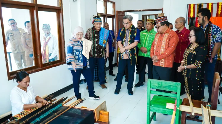 Dirjen IKMA Tinjau Sentra Industri Unggulan di Manggarai Timur