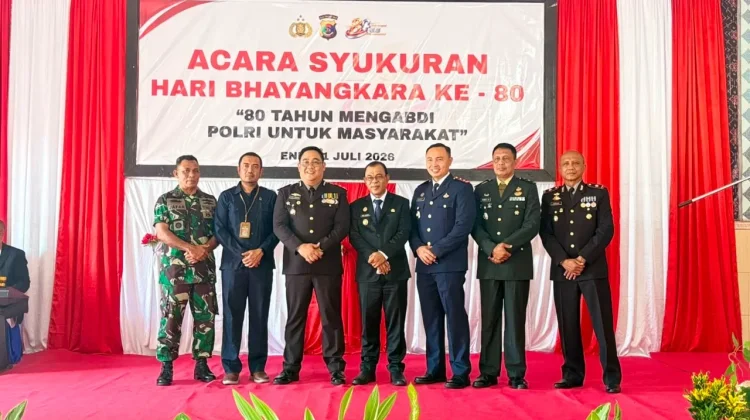 Kalapas Ende Perkuat Sinergi pada HUT Bhayangkara ke-80 di Polres Ende