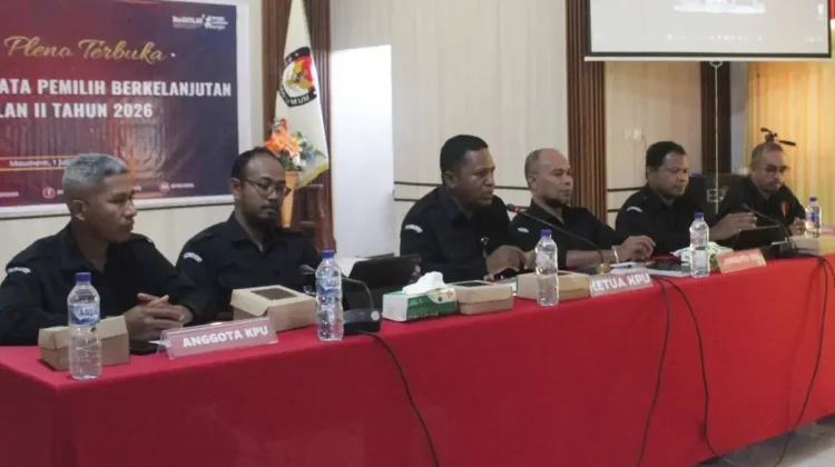 KPU Sikka Tetapkan DPB Triwulan II Sebanyak 257.221 Pemilih