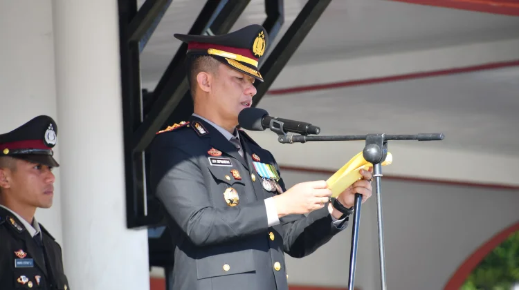 Polres Manggarai Gelar Upacara HUT Bhayangkara ke-80 di Natas Labar