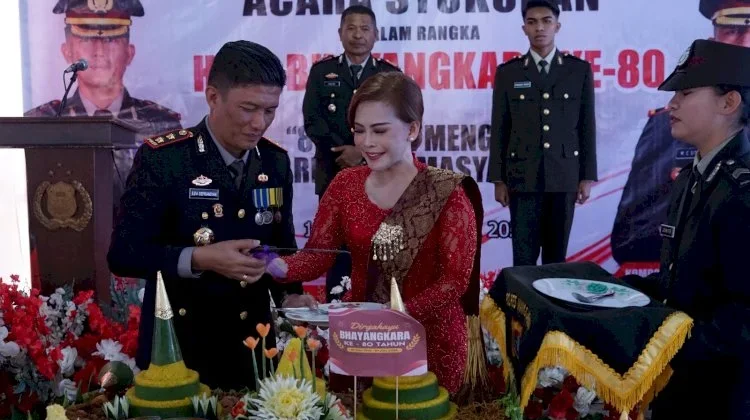 Kapolres Manggarai Komitmen Tingkatkan Pelayanan pada HUT Bhayangkara ke-80