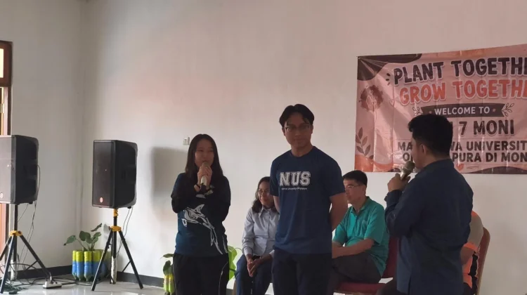 Kegiatan Penghijauan di Moni Tinggalkan Pesan untuk Anak Muda