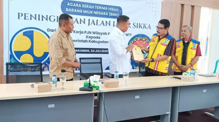 Pemkab Sikka Resmi Terima Hibah Aset Jalan Lingkar Luar