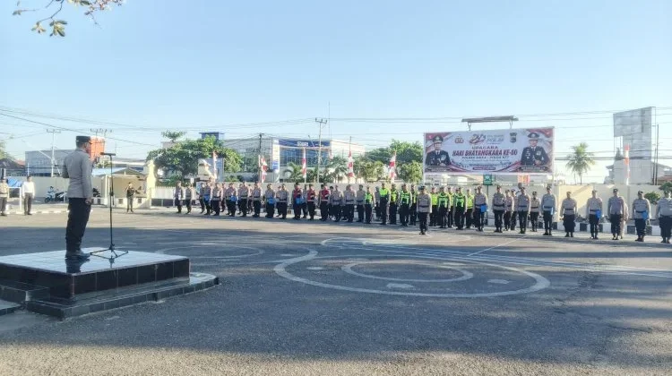 Kapolres Sikka Tekankan Moral dan Kesetiaan Personel