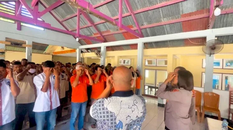 Polres Flotim Gelar Terapi Mental bagi Warga Binaan Rutan Larantuka