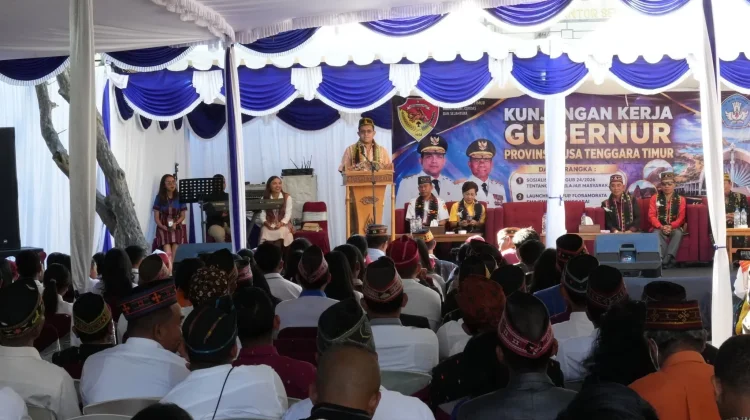 Gubernur Melki Dorong Budaya Belajar dan Kewirausahaan Siswa NTT