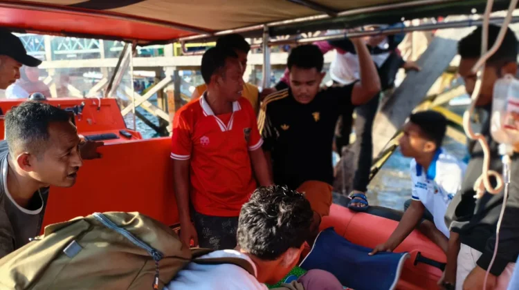 PHC Evakuasi Ibu Hamil Darurat dari Pulau Komodo ke Labuan Bajo