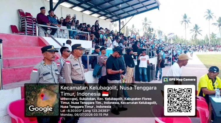 Polres Flores Timur Amankan Semifinal Turnamen Ape Buan Cup II Tahun 2026
