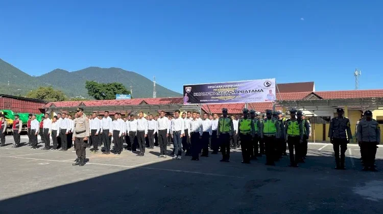 Kapolres Manggarai Buka Pelatihan Satpam Kualifikasi Gada Pratama Tahun 2026