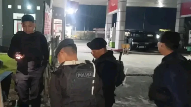 Patroli Presisi Polres Ngada Jaga Keamanan Kota Bajawa