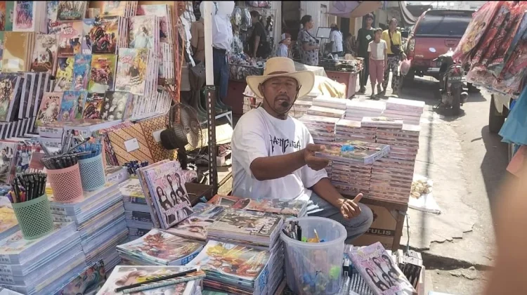 Pedagang Musiman Serbu Pasar Ende jelang Tahun Ajaran