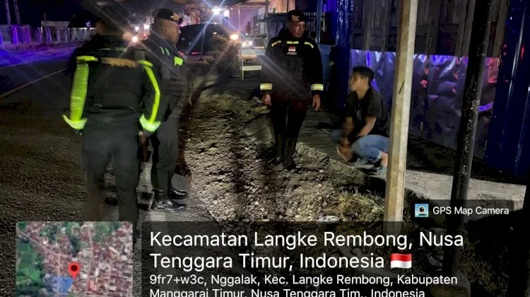 Patroli Perintis Presisi Polres Manggarai Jaga Kamtibmas Tetap Kondusif