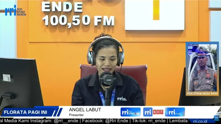 Arus Lalu Lintas Kota Ende Ramai Lancar, Antrean BBM Terjadi di Sejumlah SPBU